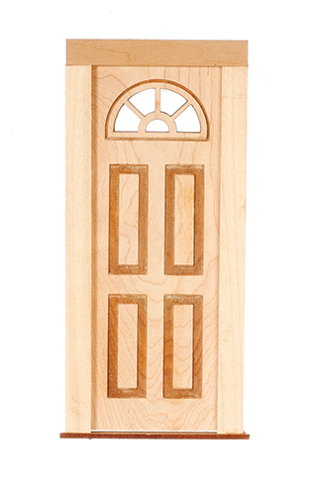 Dollhouse Miniature DOOR - HALF CIRCLE